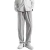 Pantalones Casuales de Seda Helada de Secado Rápido Estilo Nuevo para Hombre, Pantalones de Vestir Delgados Sueltos Adelgazantes de Verano, Pantalones Deportivos, Pantalones Largos de Pierna Recta para Hombre