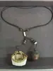 Novo Colar Longo Pingente Estilo Chinês com Corda Trançada, Corrente de Clavícula Estilo Étnico Vintage, Acessório de Design de Nicho de Luxo Leve de Alta Qualidade
