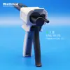 Pistola de pegamento manual de dos componentes para empuje pegamento AB 10:1 herramienta de extrusión de pegamento para pegamento de 75ml/50ml