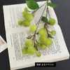 Buquê de flores artificiais de dente-de-leão com bolinhas espinhosas para decoração de cena, flores de espinheiro e castanha de alta qualidade para casamento, flores artificiais