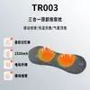 Almohada de masaje cervical transfronteriza, masajeador eléctrico multifuncional para la cintura para uso doméstico, con calefacción y vibración, masajeador de cuello para todo el cuerpo