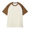 Camiseta de manga corta 245g hombro 32 algodón de doble hilo Ami Kaji Little Red Book explosiones color retro moda Iins