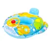Nuevo Bote Inflable Engrosado con Forma de Avión, Asiento de Natación para Bebés y Niños Pequeños, Flotador de Natación de Rueda con Parasol