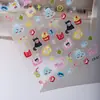 Cyansea Transfronterizos Populares Estilo Ins Lindo Dibujo Animado Gato Tostada Pegatinas para Uñas Decoración de Teléfono DIY