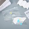 Sacos Plásticos Transparentes Ziplock Margarida Fresca Sacos para Acessórios de Cabelo Sacos para Embalagem de Joias Fabricante Atacado em Estoque Selados