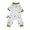 Pijama para animais de estimação direto da fábrica com elástico lavável resistente ao desgaste algodão pijama roupa de cachorro filhote casa