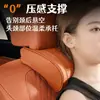 Almohada de Apoyo para el Cuello para Reposacabezas de Coche Almohada para el Cuello de Asiento de Coche Asiento del Conductor Ergonomía para Conducir Transpirable Perforada Universal para Todas las Estaciones