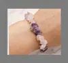 Amazon Source Pulsera y Brazalete de Grava de Cristal Natural Hechos a Mano Fabricante Venta al por Mayor B54