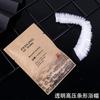 Cepillo de dientes desechable de hotel Empaque de papel Kraft traje de artículos de tocador traje de suministros desechables para hotel B&B