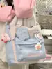 Bolso de Mano con Cremallera de Nailon para Campus Nuevo para Clases de Tutoría, Alto Valor Estético, Gran Capacidad, Bolso Cruzado de Hombro Portátil para Estudiantes