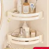 Toalheiro de banheiro estilo creme, rack de armazenamento de banheiro sem perfuração, toalha de banho dobrável, toalha de banho de parede toalha pendurada