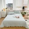 Cb # 40S Algodão Lavado Algodão Estilo Coreano Algodão Acolchoado Acolchoado Capa de Cama Conjunto de Três Peças Cama 1,5m1,8m Cama Doméstica
