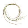 Alambre de Mimbre de Plástico Simulado de Malla de 2.4m Accesorios de Vid de Hoja de Arce y Eucalipto para Manualidades Navideñas DIY