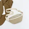 Cross-border Bolsa Feminina Tecida 2024 Nova Moda Bolsa Baú Casual Sports Crossbody Bag All-match Bolsa de ombro simples