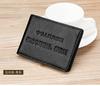 Porta licencia de conducir de cuero suave, Funda para licencia de conducir de vehículo motorizado con texto en relieve, Porta documentos de alta gama, Bolso para documentos de conducción para hombres y mujeres