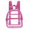 Mochila Jelly Transparente Amazon Cross Border 2023 Nueva Mini Verano Impermeable Mochila Escolar para Estudiantes pvc