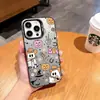Capa de celular com ilustração de fantasma de abóbora mais vendida internacionalmente, adequada para iPhone 18 Pro, nova capa Halloween IMD cor prata