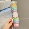 Elásticos de Borracha Pretos Descartáveis para Mulheres Prenderem o Cabelo, Cordas de Cabelo Altamente Elásticas Que Não Danificam o Cabelo, Elásticos de Cabelo para Crianças, Acessórios de Cabelo para Tranças