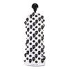 Golf cráneo negro remache funda de varilla de madera funda de varilla de empuje 1/3/5/UT varilla de madera semicircular protección de cabeza de varilla en forma de L