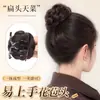 Aplique de Rabo de Cavalo, Anel de Cabelo, Presilha de Flor para Coque, Penteado Fofo, Coque Alto na Coroa, Coque de Flor, Coroa Alta