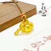 Loja de Ouro Mesmo Estilo Antigo Banhado a Ouro Amendoim e Caqui da Sorte Pingente, Novo Estilo Chinês Estilo Nacional Pingente de Caqui e Amendoim
