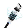 Cabo de dados com cabeça de sucção magnética para Android TIPO C Apple carregamento rápido cabeça magnética forte três em um