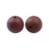 Cuentas de Silicona de 15 mm, Redondas para Pulsera de Abalorios DIY, Llavero, Accesorios para Joyería, Cuentas Sueltas al por Mayor en Stock