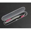 Pinza para injerto de pestañas postizas Clip ucraniano Pinzas para pestañas estilo chino Pinzas de acero inoxidable de alta precisión Herramienta de belleza para pestañas