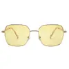 Gafas de Sol Polarizadas de Marco Grande Retro que Cambian de Color para Hombres, Gafas para Pesca, Ciclismo y Conducir, Día y Noche, Anti-UV