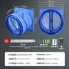 Suministros del Fabricante Válvula de Retención Transparente de Doble Vía, Accesorios de Ventilación para Campana Extractora de Cocina, Válvula Unidireccional, Válvula de Retención de Plástico