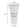 Cubo de Despertar de Flores para Florería Cubo de Flores Acrílico Cubo de Flores Despertar Agua Profunda Suministros para Florería Cubo de Flores Cubo de Flores