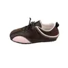 Versão em estoque~Sapatos Mary Jane Plataforma Femininos com Aumento de Altura Oculto, Novo Estilo Outono 2026, Velcro, Sapatos Esportivos Casuais Versáteis