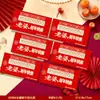 Sobre Rojo Hueco de Año Nuevo 2026 Festival de Primavera Divertido Bolso de Año Nuevo Personalizado Ritual Caja de Regalo de Sobre Rojo Año del Caballo