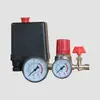 Compressor de ar bomba de ar interruptor de pressão de quatro vias com válvula reguladora de pressão conjunto de saída de ar controlador de estabilidade da pressão do ar