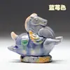 Decoración de Escritorio Wen Chuang Xiao Pang Ma de Tang Sancai Luoyang Artesanía Cerámica Xiao Pang Ma Ceremonia de Acompañamiento de Viaje
