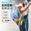 Bolso de mano de PVC transparente láser con LOGOTIPO personalizado para actividades de exposición, bolsa de regalo de alta calidad personalizada, bolsa de regalo publicitaria