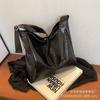 Bolsa Feminina de Grande Capacidade 2026 Nova Tendência Versátil Bolsa de Ombro Venda Quente Transfronteiriça Bolsa Tote Transversal Prata