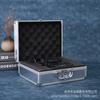 Fabricante Produce Micrófono de Condensador Tarjeta de Sonido Juego Protector Maleta Caja de Aluminio Caja de Almacenamiento de Equipo Caja de Herramientas de Aleación de Aluminio
