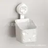 Caja de Almacenamiento para Cebolleta, Jengibre y Ajo de Cocina Cesta de Almacenamiento con Ventosa para Colgar en la Pared Cesta Colgante sin Agujeros para Ajo y Jengibre Estante para Condimentos