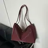 Moda Verano 2026 Bolso de Hombro Textura Casual Primavera Nuevo Estilo Personalizado para Mujer Gran Capacidad Bolso Tote de Nicho