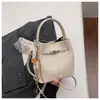 Bolso Cubo Sencillo para Mujer Primavera 2026 Nuevo Elegante Bolso de Hombro para Viajar Bolso de Mano de Moda Bolso Cruzado Tipo Cesta