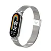 Adecuado para Correa Xiaomi Mi Band 11 Hebilla Milanesa Acero Inoxidable Correa Tejida Personalizada para Xiaomi Mi Band 10/9/8