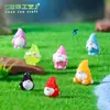 Nuevo producto transfronterizo: Figuras creativas de gnomos de Pascua, adorables adornos decorativos DIY, accesorios para colgar y decoraciones de paisajes en miniatura