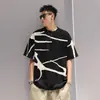 Camiseta Explosiva Casual Sencilla de Media Manga para Niños Verano Moda Marca High Street Holgada Manga Corta