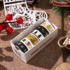 Set de 6 Rollos de Cinta Creativa de Navidad y Bolsillo de Papel Material de Encaje DIY de Dibujos Animados Cinta Adhesiva Decorativa para Bolsillo