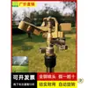 Aspersor de brazo basculante ajustable de cobre para riego de paisajismo césped aspersor giratorio automático
