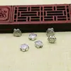 Artesanato Tradicional Prata Amuleto da Sorte Joias Feitas à Mão Pulseira Colar Acessórios Contas Espaçadoras Acessórios DIY Atacado