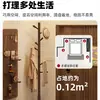 Perchero de Madera Maciza de Pie, Colgador de Ropa Grueso para Uso en Interiores en Casa junto a la Cama, Perchero Minimalista Vertical de Madera de Haya para Almacenamiento
