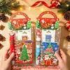 Libro de tarjetas de Navidad, pegatinas, set de papelería, regalos de recompensa escolar, papelería de Navidad al por mayor transfronteriza