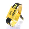 Admisión a Sitio de Atracción - Identificación de Tarjetas No Estándar NFC, Pulseras Tejidas de Transferencia Térmica para Conciertos, Deportes y Pulseras Tejidas con Etiqueta RFID